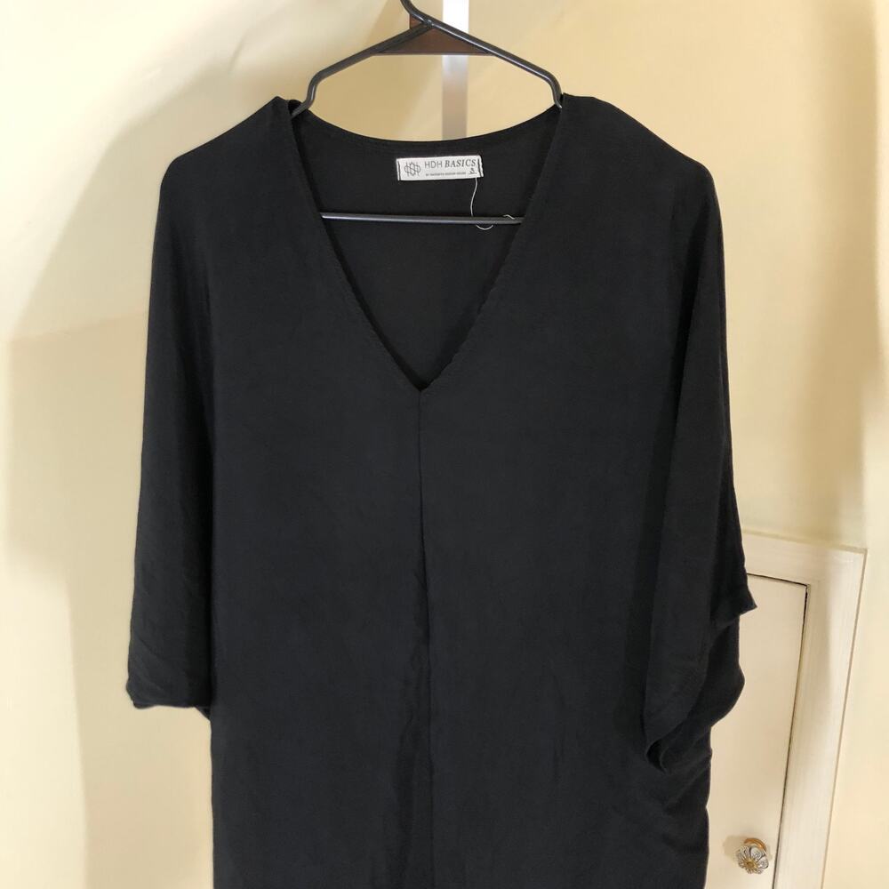 Hdh Basics Hackwith Design House Euc V-Neck Dress… - image 3